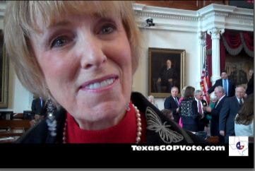 Texas State Rep Debbie Riddle on Opening Day of the 2011 Legislative Session